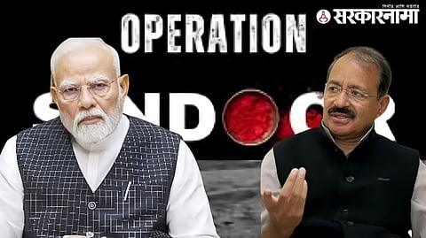 Congress leader Rashid Alvi addresses media, questioning Prime Minister Narendra Modi over national security issues post Operation Sindoor, citing names like Azhar Masood and Hafiz Saeed.

