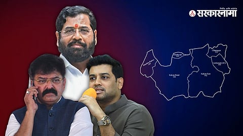 7 ex-corporators from Kalwa-Mumbra joined Shiv Sena in Eknath Shinde’s presence, boosting Shrikant Shinde’s political influence in Kalyan.