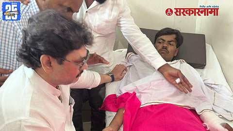 Dhananjay Munde Meet Shivraj Divate In Hospital News