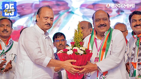 Ajit Pawar welcomes Kolhapur leader KP Patil into NCP, recalling Sharad Pawar’s legacy.

