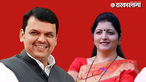 devendra Fadnavis, rupali chkankar 