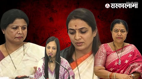 Rama Phuke addresses the media, slamming Sushma Andhare and Rohini Khadse in connection with the Priya Phuke case.

