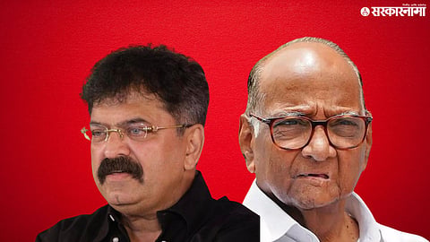 Jitendra Awhad Sharad pawar