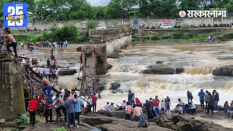 Indrayani River Bridge