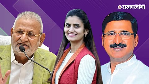 Manikrao Kokate, Simantini Kokate & Bharat Kokate