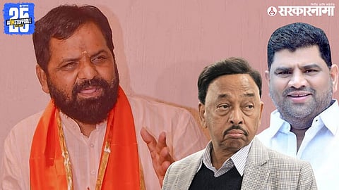 bharat Gogawale Vaibhav Naik BJP MP Narayan Rane Past  