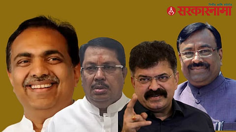 Jayant Patil-vijay wadettiwar- Jitendra Awhad-SudhirMungantiwar 