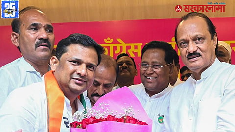 EX  MLA Rahul Mote With Ajit Pawar News 