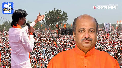 Mudhoji Bhosale takes a different stand, opposing Maratha reservation under OBC quota.