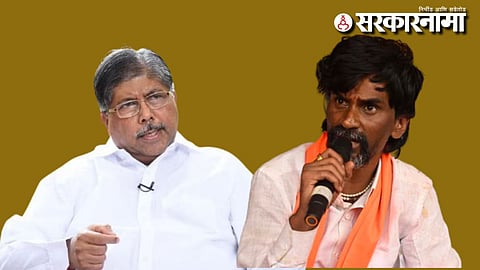 Chandrakant Patil-Manoj Jarange Patil 