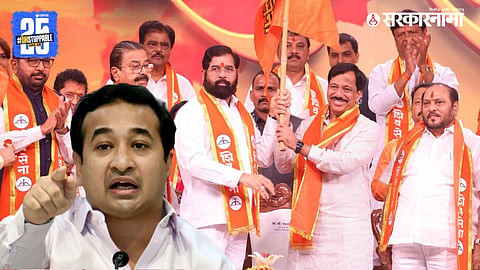 Rajan Teli alleging Nitesh Rane’s involvement in the Sindhudurg District Bank loan scam