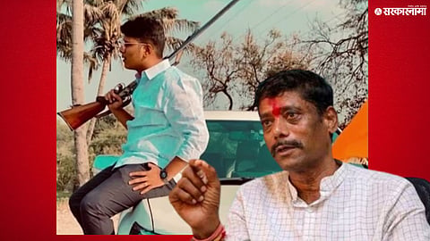 Ravindra Dhangekar responds to social media controversy, clarifying the truth behind his son’s viral photo.


