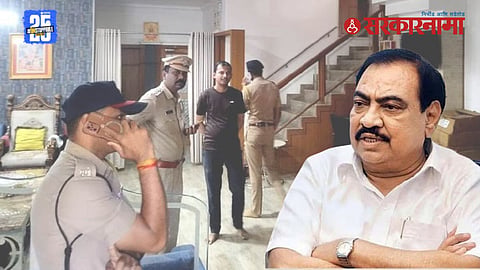 Eknath Khadse bungalow theft