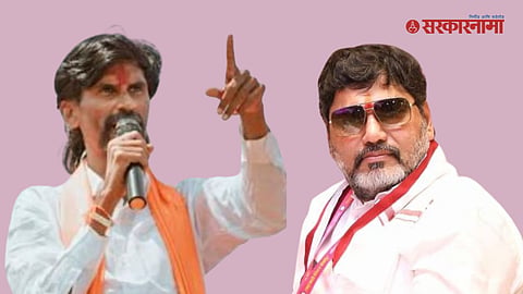 Manoj Jarange Patil On Dhananjay Munde, Maratha activist Manoj Jarange’s delegation submits a memorandum to Jalna SP, accepting Dhananjay Munde’s narco test challenge amid rising political heat.