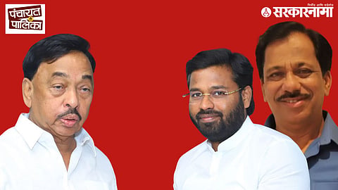 Narayan Rane, Rajan Teli and Vishal Parab