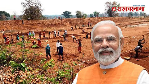 MNREGA urban farmers demand