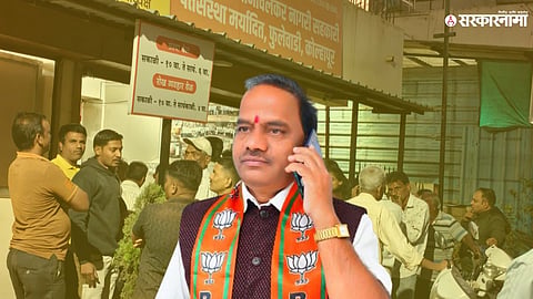 BJP District Secretary Raju More hospitalized after alleged end-life attempt.
