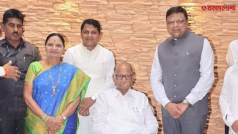 Vishal Tambe after announcing his political retirement amid PMC election preparations.

