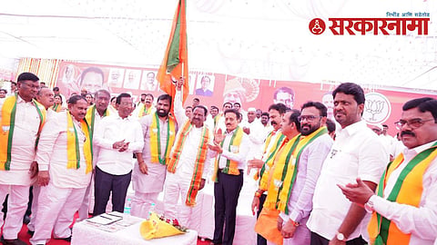 Babaraje Deshmukh-Fattesinh Mane Deshmukh Join BJP