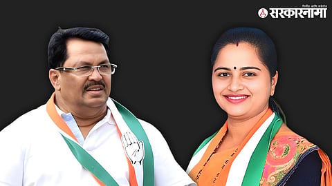 Congress leaders and corporators in Chandrapur amid rising tensions as internal factionalism and alleged threats intensify ahead of the mayoral election.