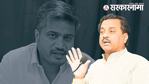 sunil tatkare On rohit pawar  