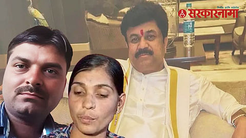 Walmik Karad son allegation