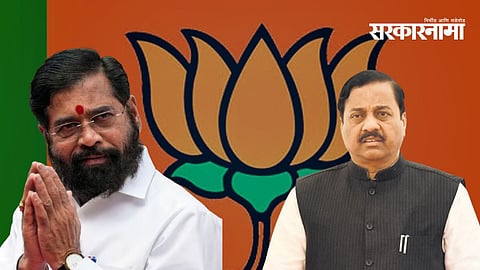 Raigad Zilla Parishad building amid political negotiations, as BJP, NCP, and Shiv Sena discuss alliance possibilities following the ZP election results.