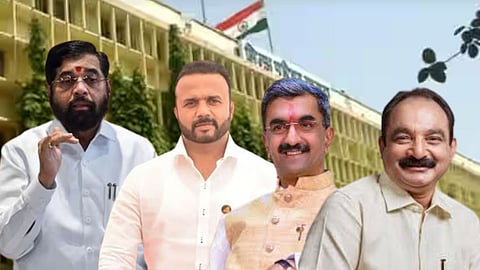 Eknath Shinde-jaykumar gore-shambhuraj desai-makrand patil