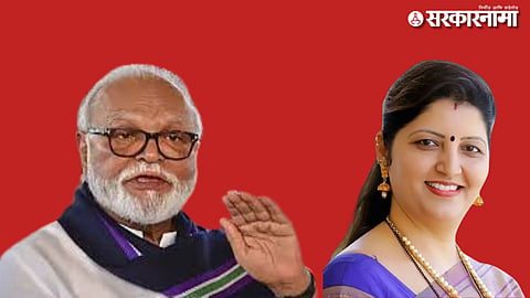 
chhagan bhujbal, rupali chakankar 
