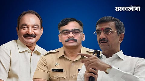 The 'Kidnapping' Mystery Ends: Bapu alias Dinkar Shinde at the police station on March 23, 2026. Despite the massive political uproar and allegations by Shambhuraj Desai, Shinde has maintained that he stayed with his party (BJP alliance) voluntarily and was never abducted by any agency.