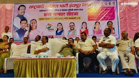 Aditi Tatkare reacts to controversy over missing photos of Ajit Pawar and Sunetra Pawar on a political banner