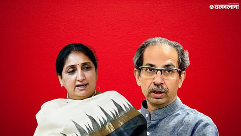 Uddhav Thackeray Sunetra Pawar 