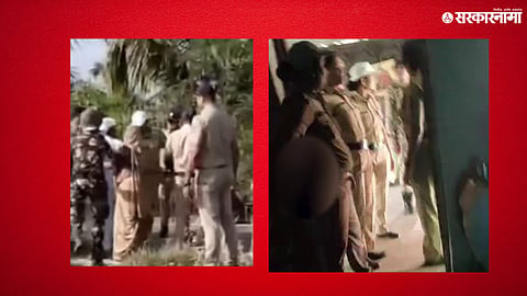 Farmers in Mungsare protest against land acquisition linked to the Simhastha Kumbh Mela road project amid allegations of police action.