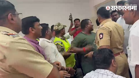 Gokul Milk critic Prakash Belawade after alleged attack attempt near Kagal checkpost amid rising tensions over cooperative milk union controversy.
