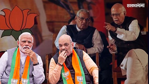Narendra Modi, Amit Shah And Atal Bihari Vajpayee, LK Advani 