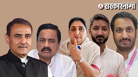praful patel-sunil tatkare-Sunetra Pawar-Jay Pawar-Parth Pawar
