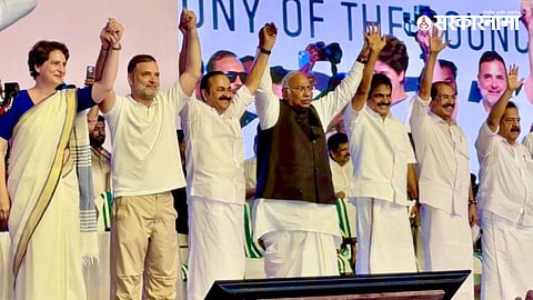 V. D. Satheesan takes oath in the presence of Rahul Gandhi and leaders from multiple political parties during a historic ceremony in Kerala.

Custom URL:
