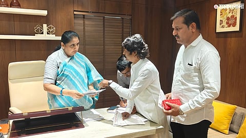 Political unease grows within NCP after complaints against city president Subhash Jagtap reportedly reached Sunetra Pawar.