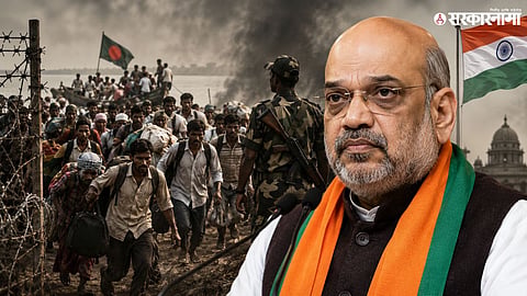 Amit Shah announced the constitution of a high-level committee on demographic change. (AI Image)