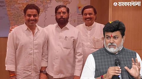 Aniket Tatkare, Sunil Tatkare Meets Eknath Shinde; Uday Samant