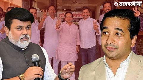 Bal Mane nomination withdrawal controversy; Minister Uday Samant and Nitesh Rane