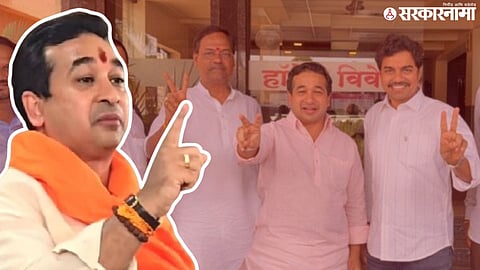 Sindhudurg Pattern Seen in Konkan MLC Election; Bal Mane, Nitesh Rane And Aniket Tatkare