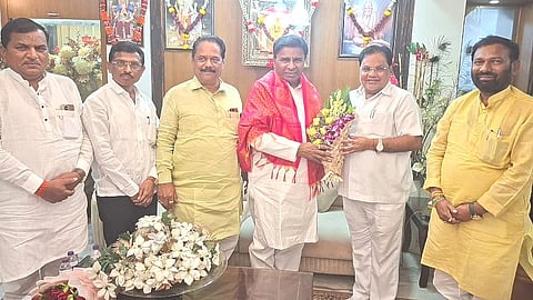 Tanaji Sawant and Basavraj Patil