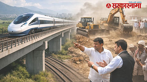 Nashik Pune Train Project Delay