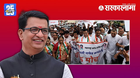 Balasaheb Thorat aggressive over rail project issue