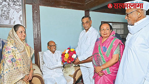 Sharad Pawar Big Political Move Vikhe Patil