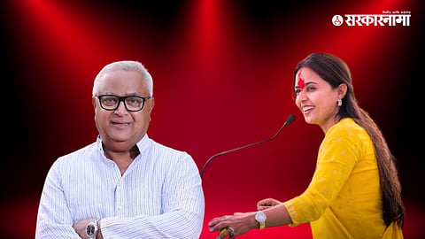Pritam Munde, MLA Prakash Solunke