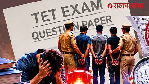 TET Paper Leak Police Action