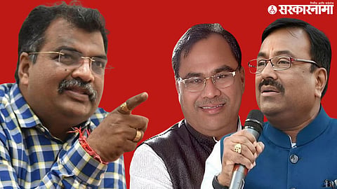 Chandrapur BJP controversy; Ravindra Chavan, Kishor Jorgewar and Sudhir Mungantiwar