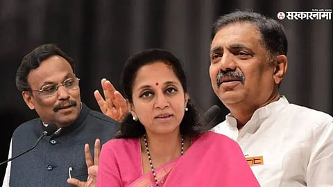 MP Supriya Sule addressed speculation over the reported meeting between Jayant Patil and Vinod Tawde.